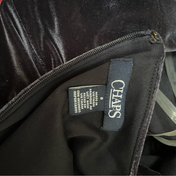 Chaps red flower midi dress - Picture 2 of 6